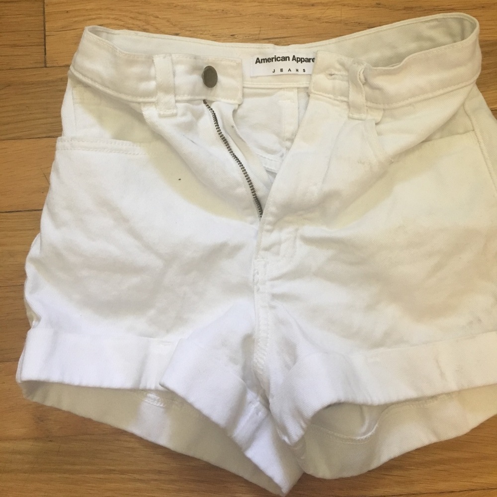 American apparel high waisted short