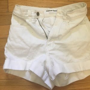 American apparel high waisted short