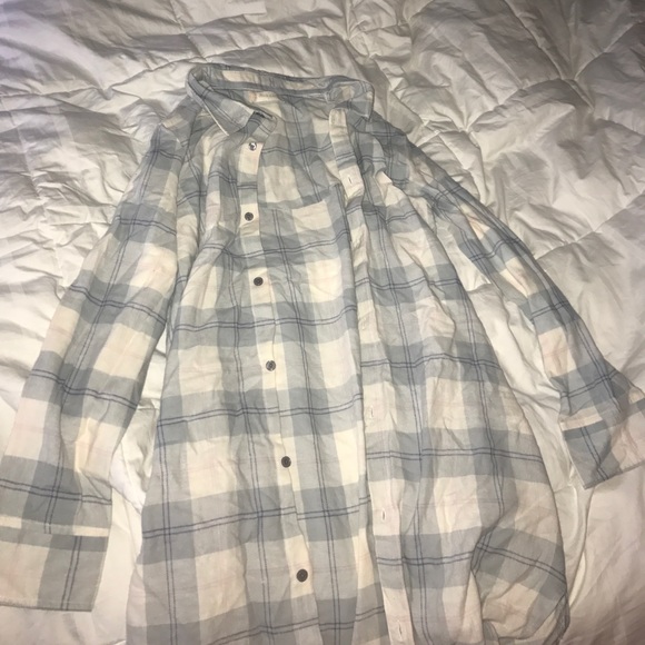 ALTAR'D STATE FLANNEL PAJAMA TOP - Picture 1 of 2