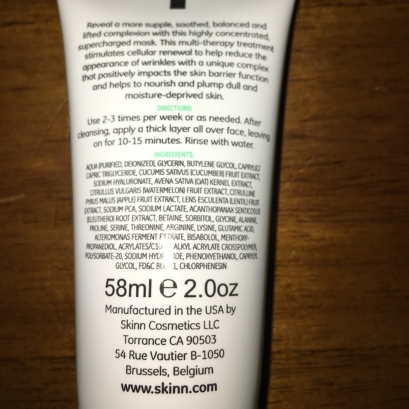 💚Skinn Cosmetics Biocell Hydrofusion Masque - Picture 2 of 2