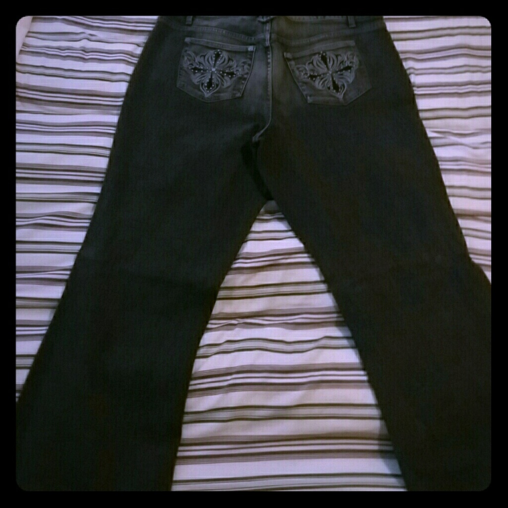 Never worn black jeans
