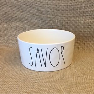 Rae Dunn Dog Bowl Savor