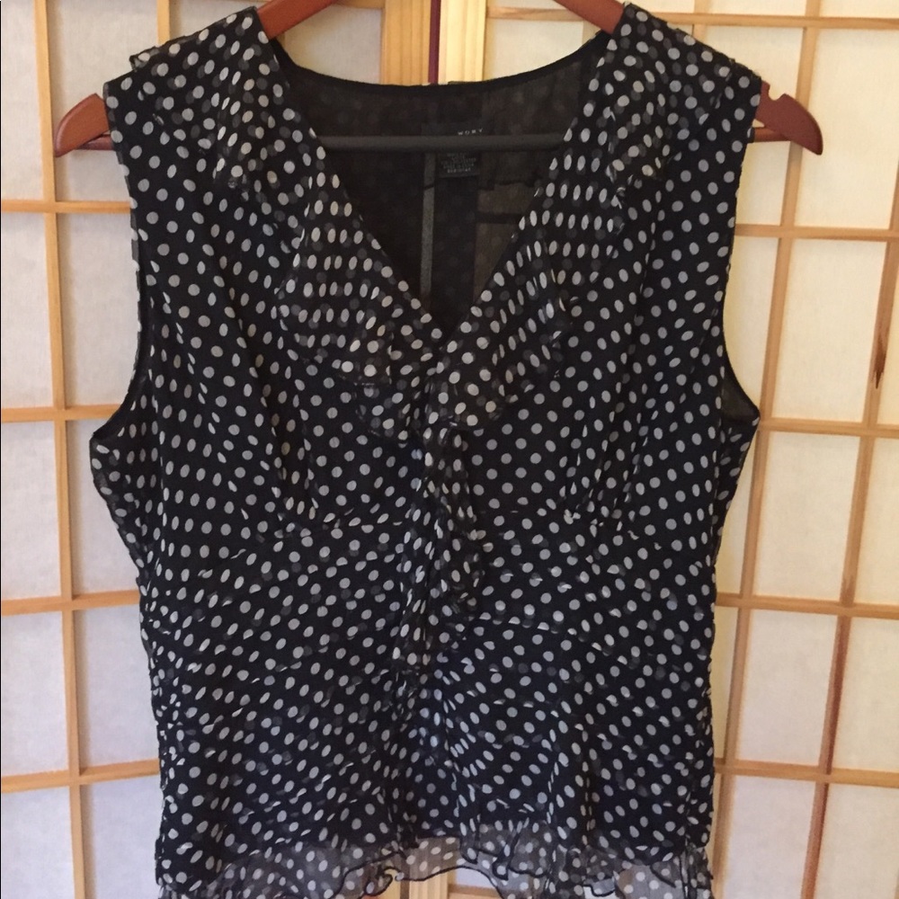 Silk lined designer top