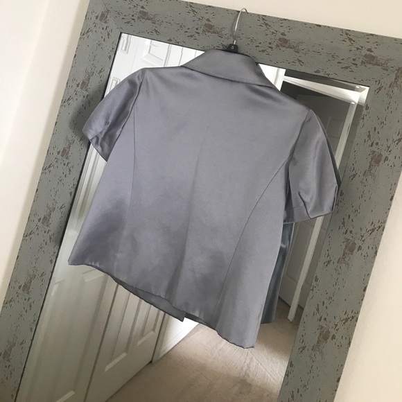 International Concepts Crop Cap Sleeve jacket - Picture 2 of 4