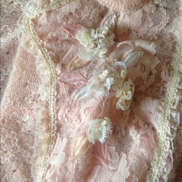 🍂🍁FALL IS HERE! Vintage Pink Knit Sweater🍁🍂 - Picture 4 of 4