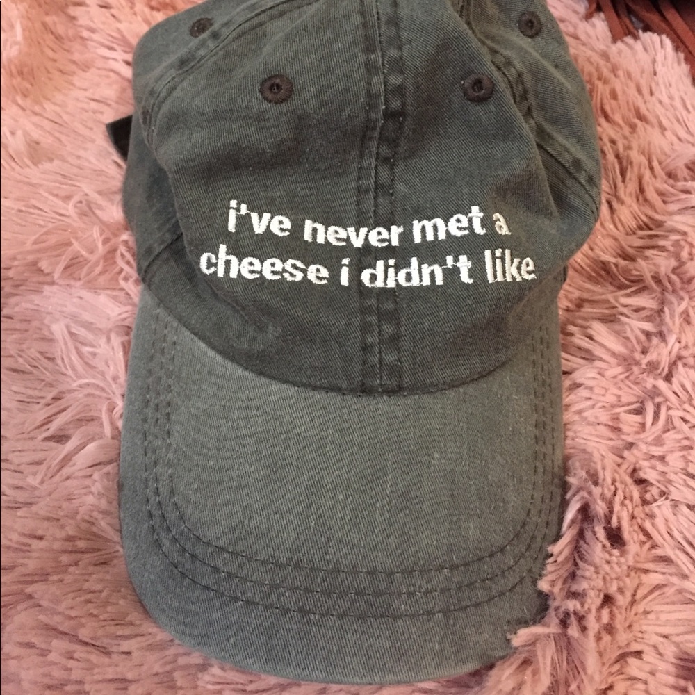 Jac Vanek Cheese hat