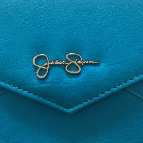 🔥Brand new Jessica Simpson turquoise wristlet 🔥 - Picture 3 of 4