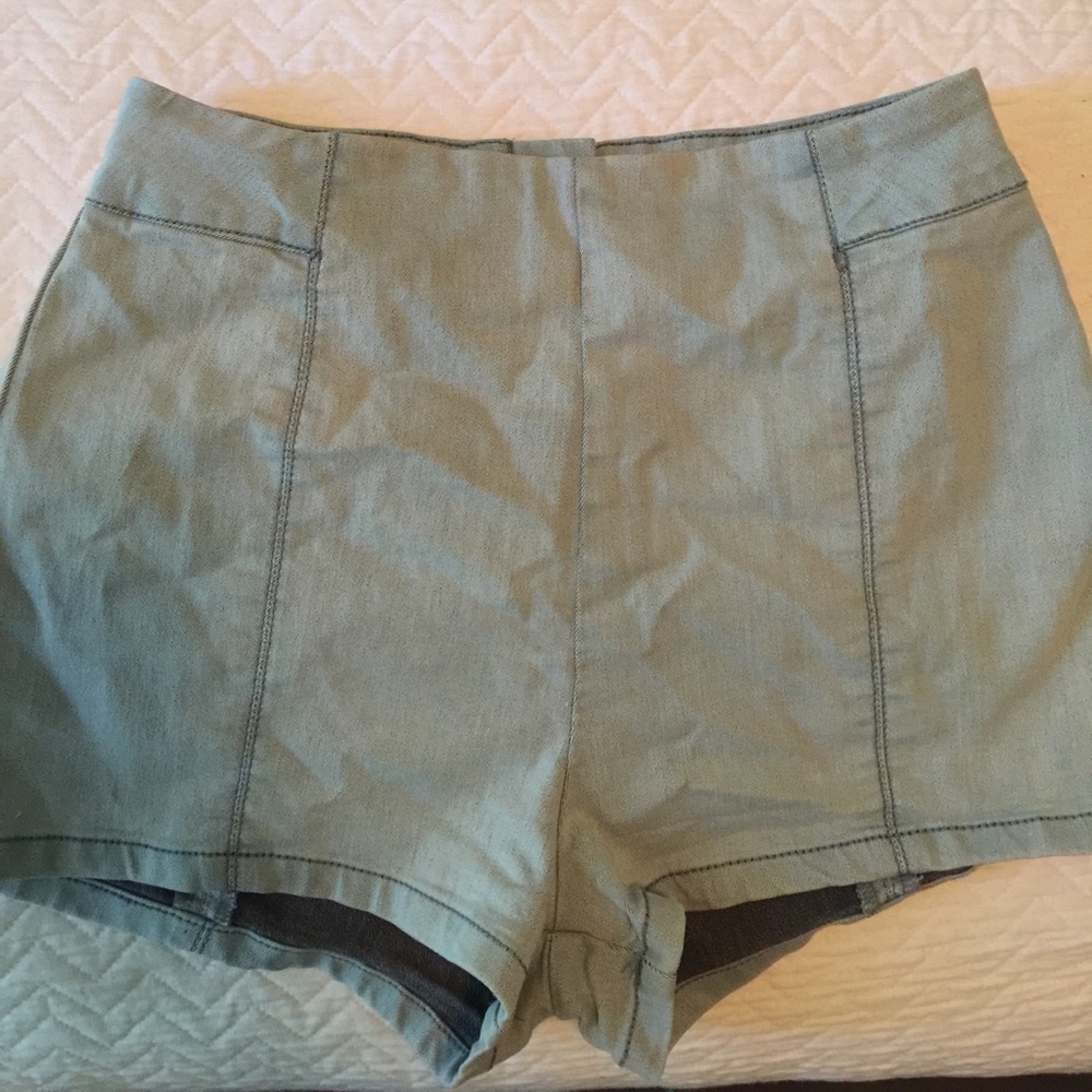 High waisted shorts