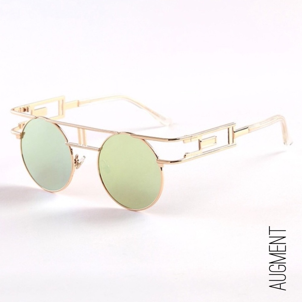 🆕Green Mirrored Sunglasses