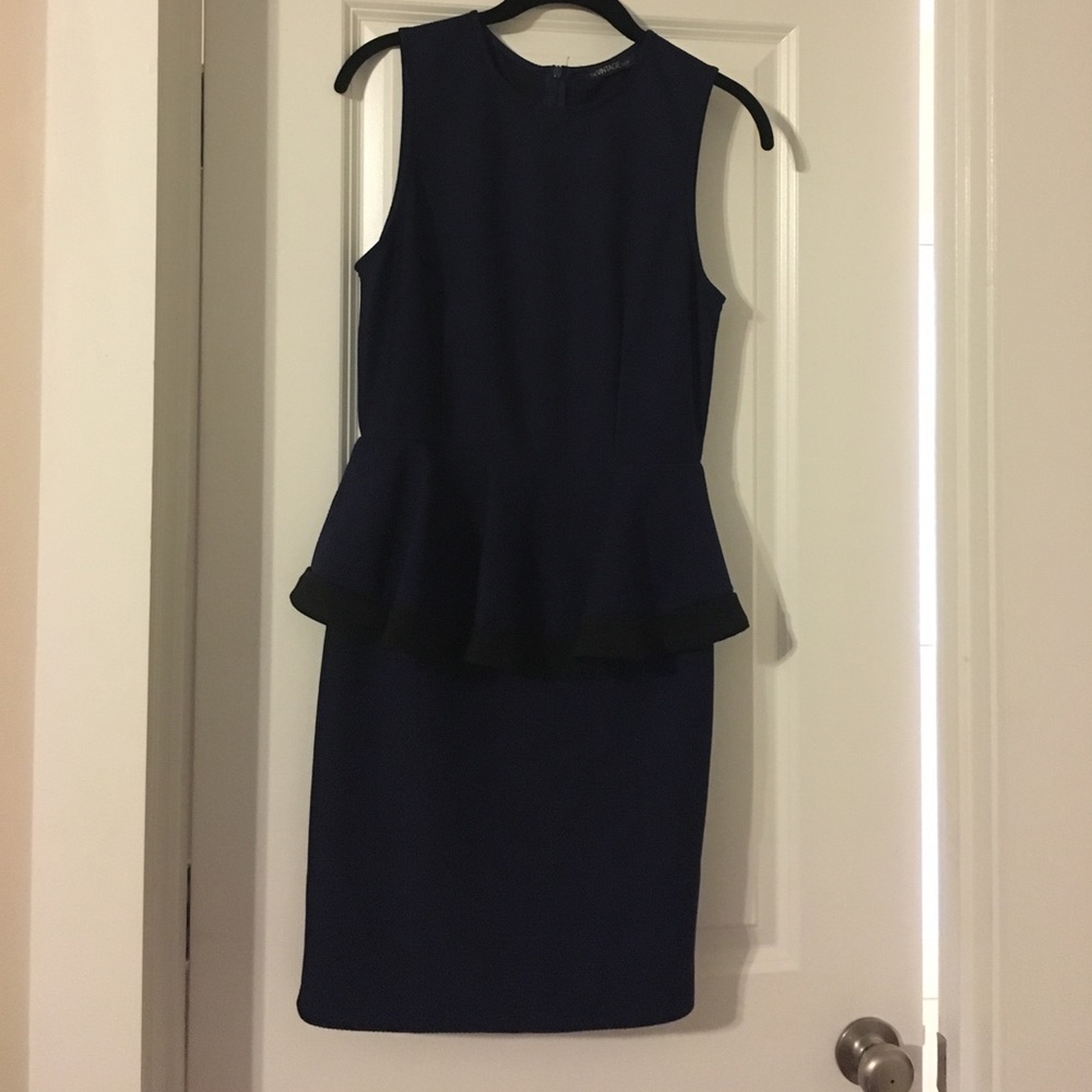 Navy blue dress