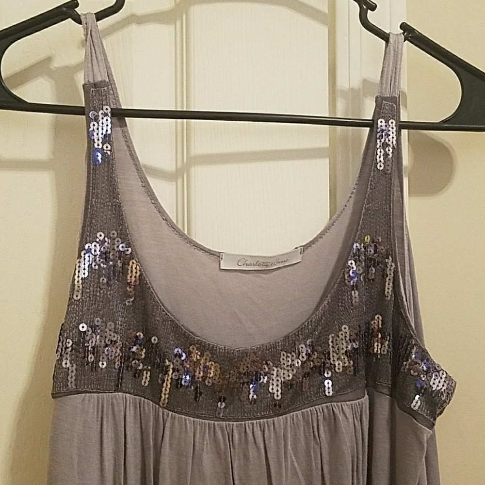 Charlotte russe gray top