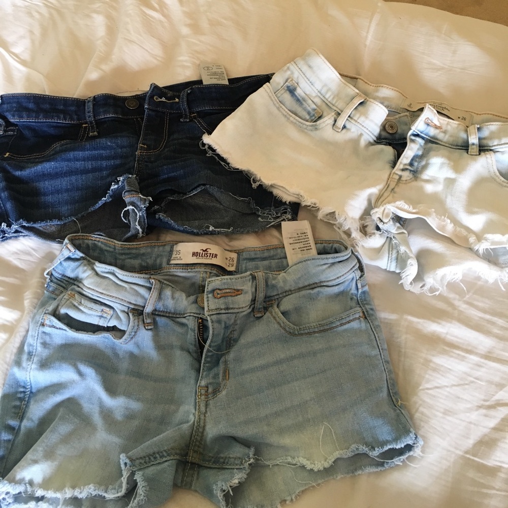 Abercrombie & hollister shorts bundle