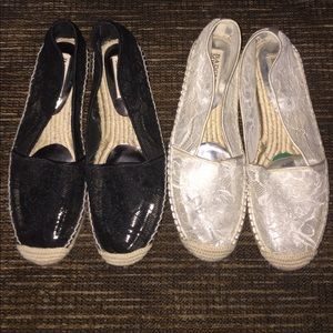 Badgley Mischka Lace Espadrilles Bundle