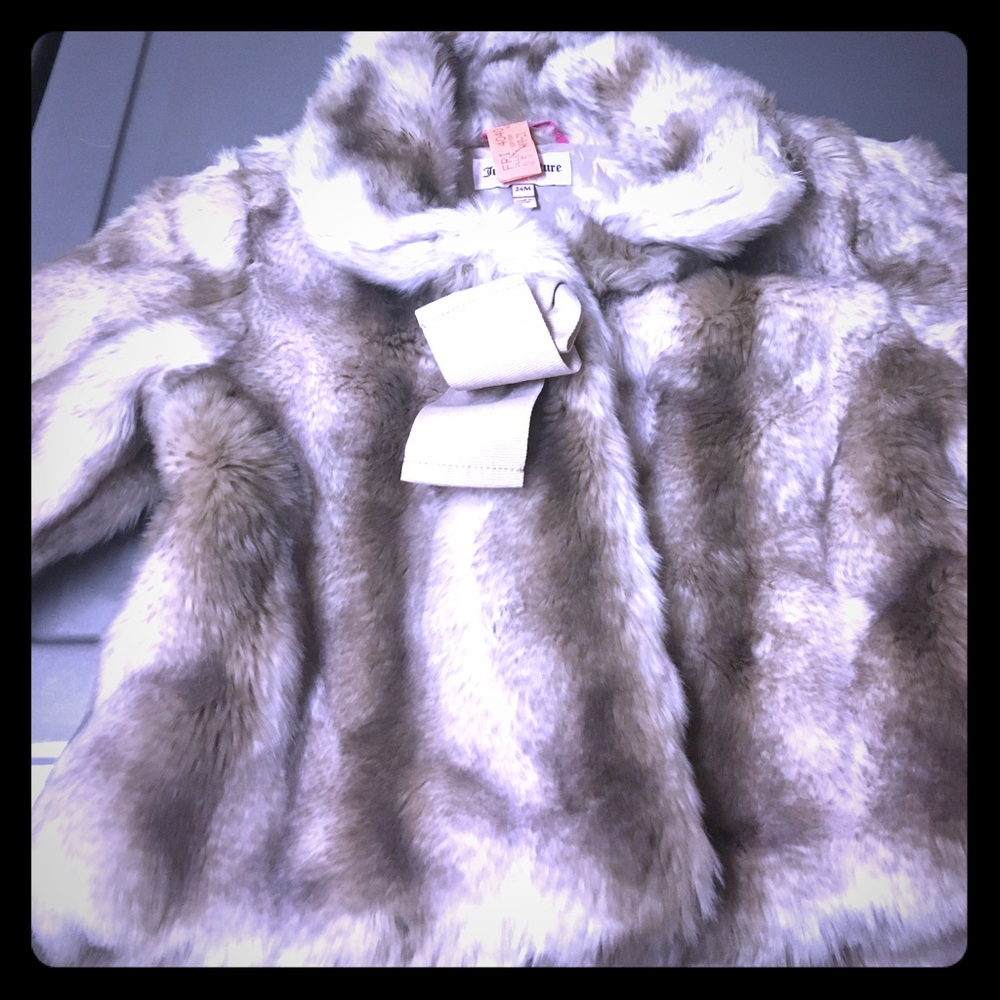Juicy Couture Faux fur jacket