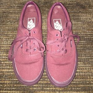 Burgundy Vans!!