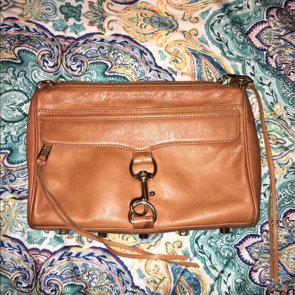 Rebecca Minkoff Mac crossbody purse brown