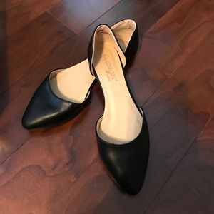 Brand new in the box black flats