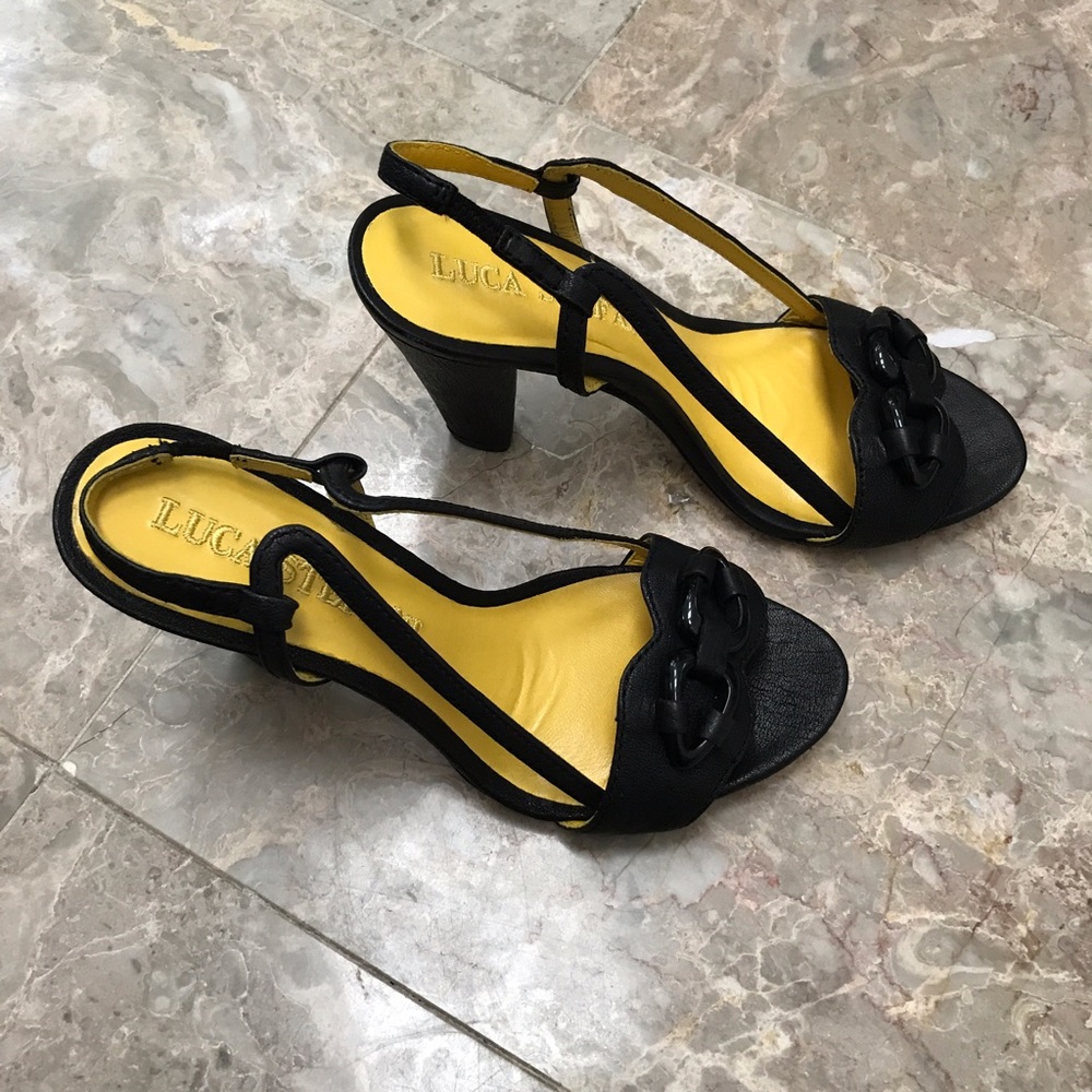 Luca Stefani slingback heels