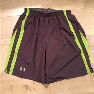 NWOT Men's Under Armour heatgear running shorts