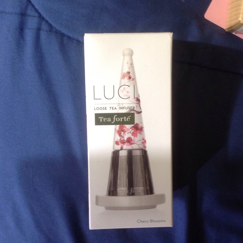 Loose tea infused never used brought as gift.