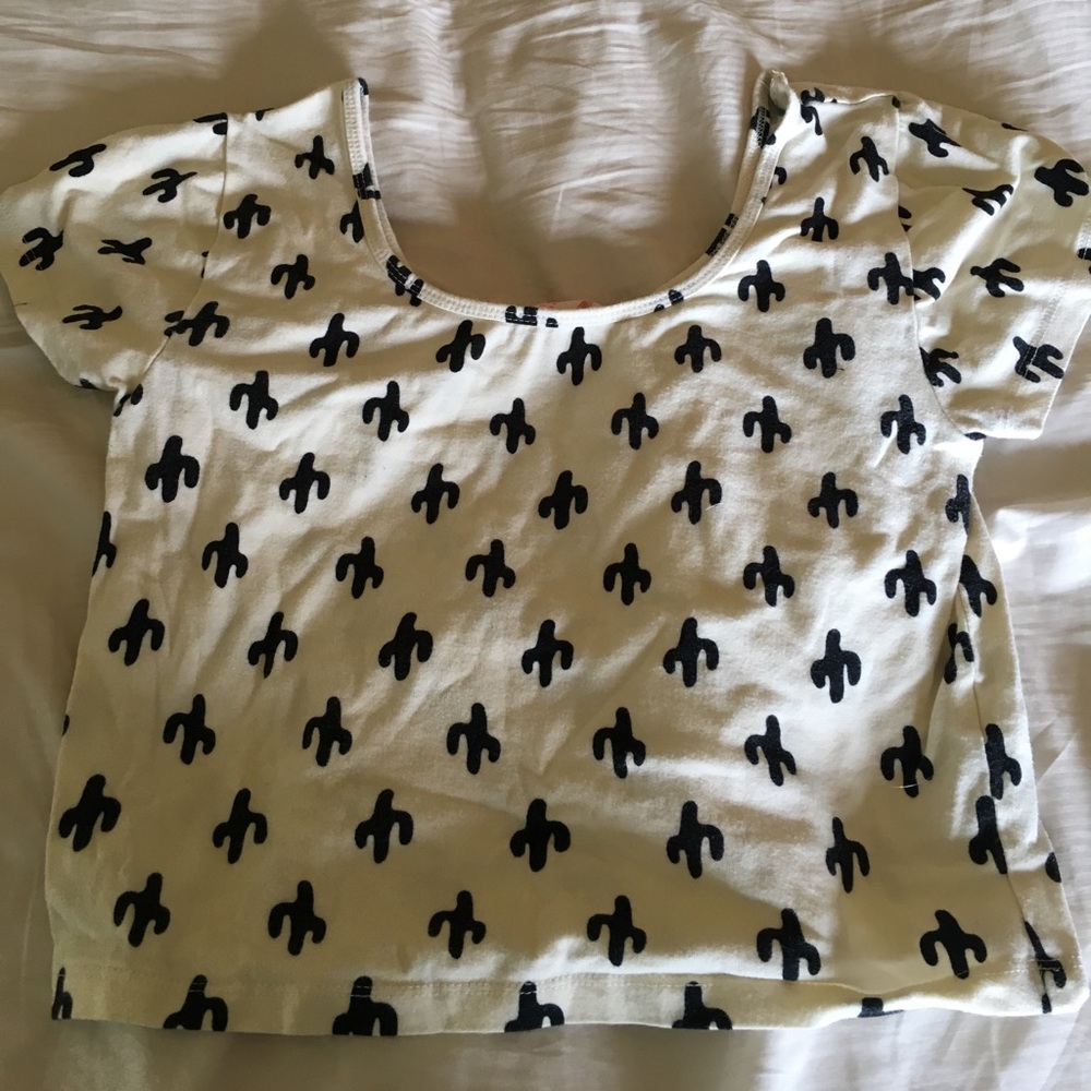 cactus crop top forever 21