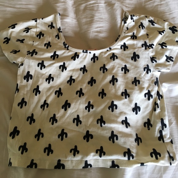 cactus crop top forever 21 - Picture 1 of 1