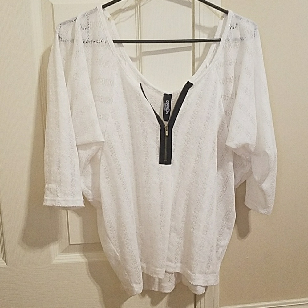 White lacey blouse