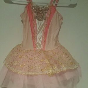 Girls pink dress