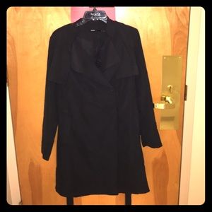 Black trench coat