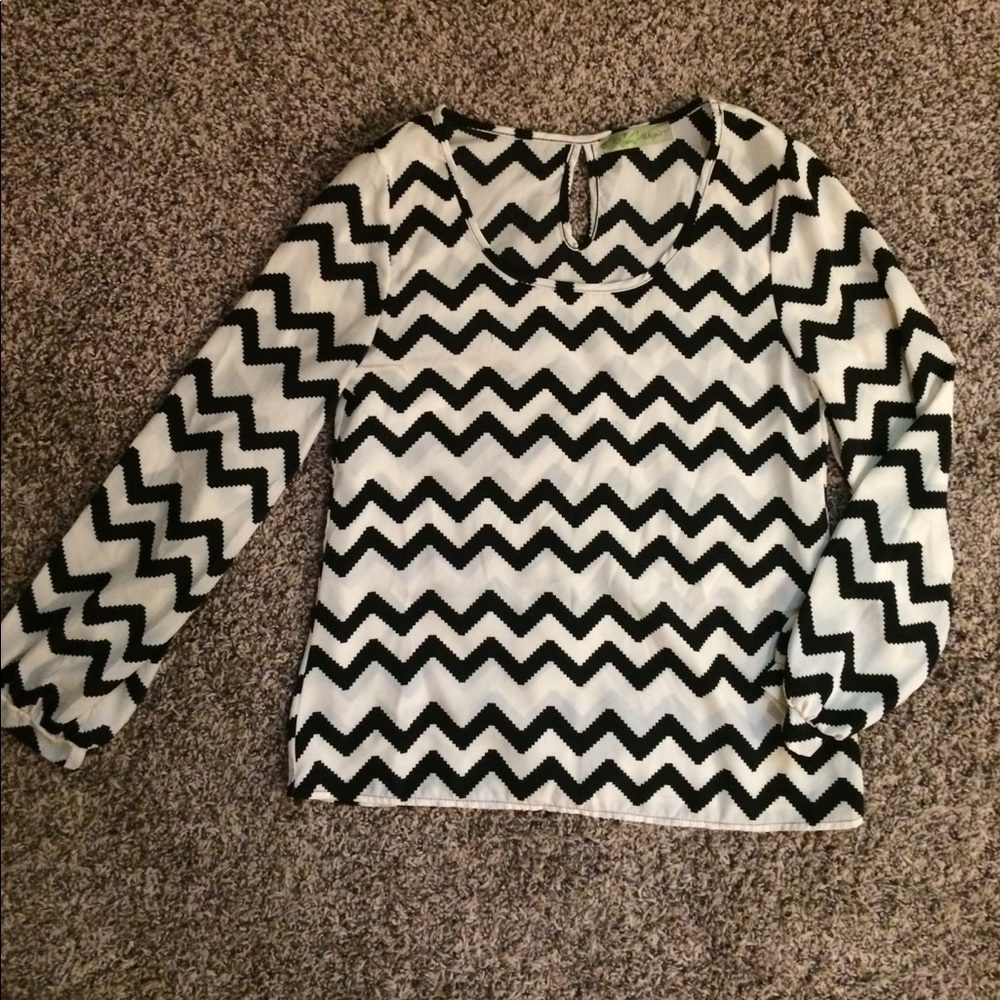 Chevron blouse