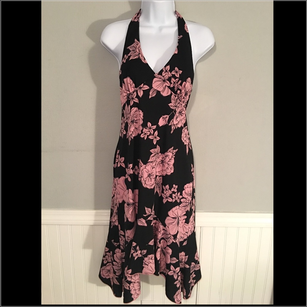 City Triangles halter dress