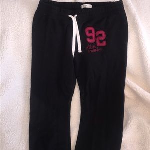 Abercrombie & Fitch black sweatpants