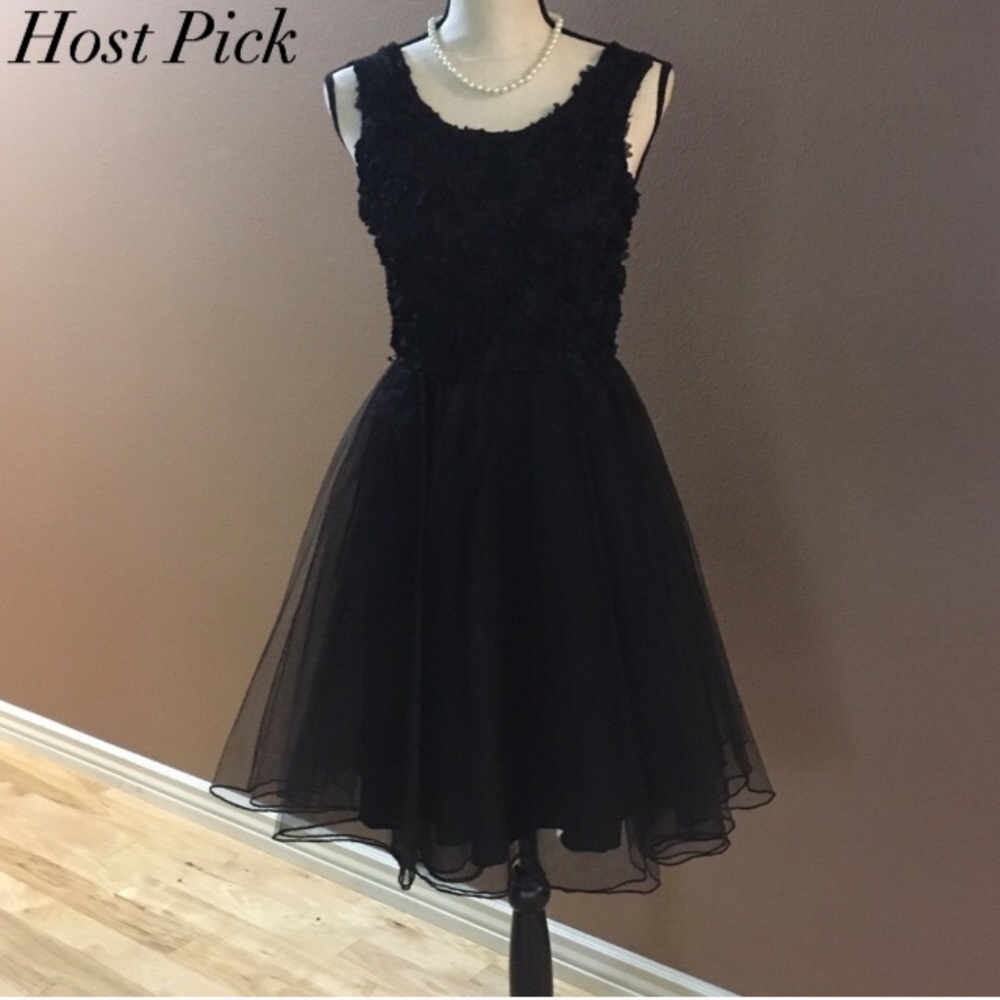 [speckles] Black Formal Dress Homecoming