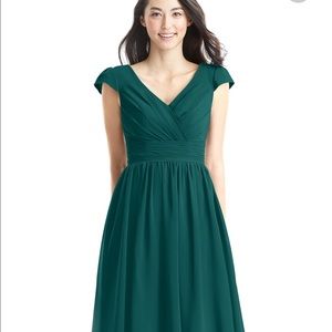 Azazie "Kierra" dress in "Peacock"