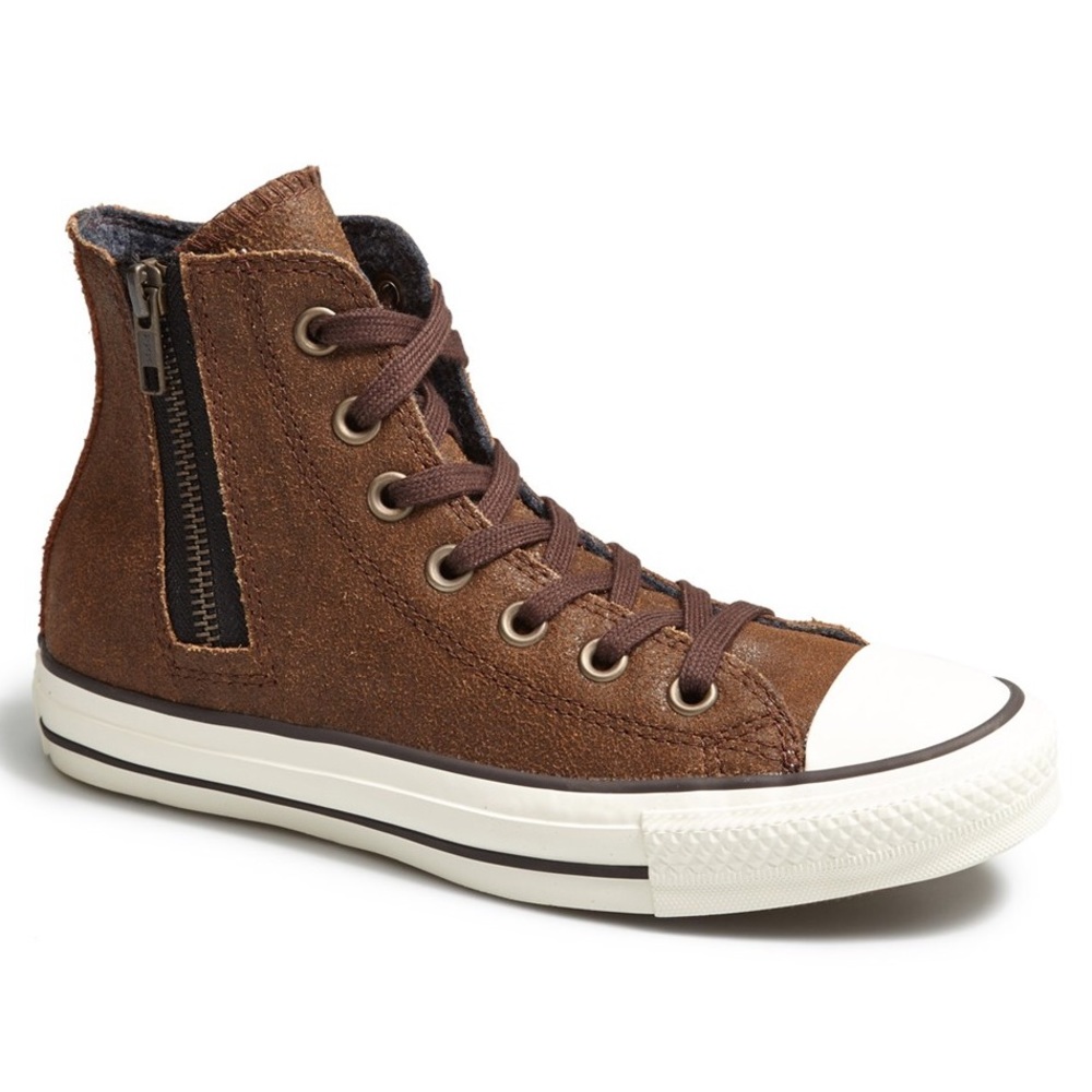 NEW CONVERSE ALL STAR AVIATOR SIDE ZIP HIGH TOPS