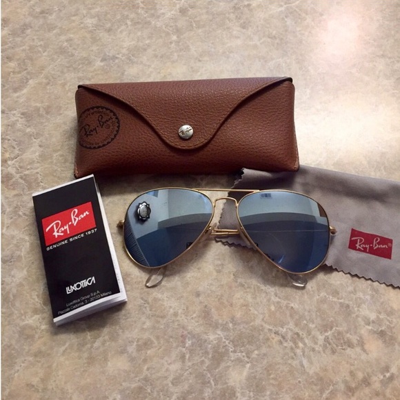 Ray-Ban Accessories - Ray-Ban RB3025 Aviator Polarized Sunglasses