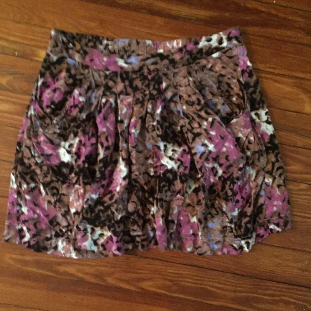 Floral spring skirt