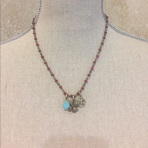 Rosary like necklace from Lucky Brand!