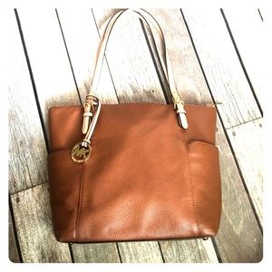 Michael Kors Brown Leather Handbag