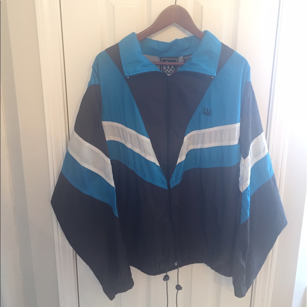Vintage 1990s USA Olympics Jacket XL