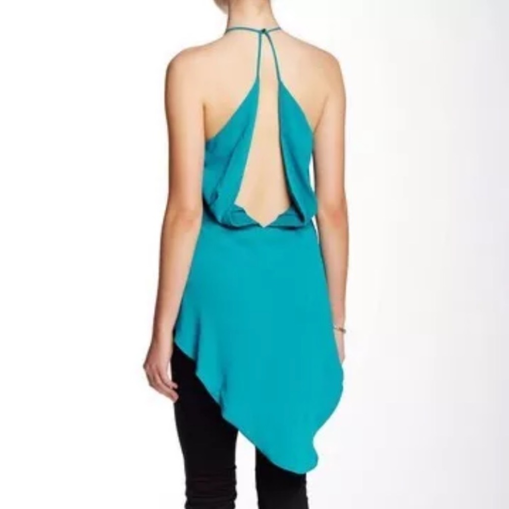 ASTR Drape Back Tunic Tank - Picture 3 of 4