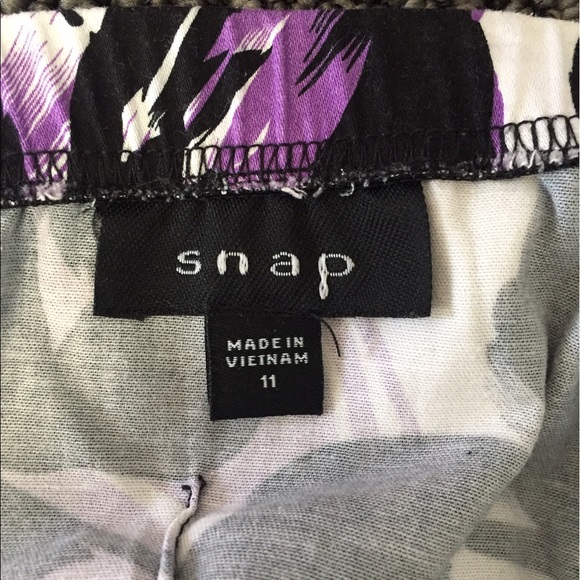 Snap Floral strapless dress - Picture 5 of 5