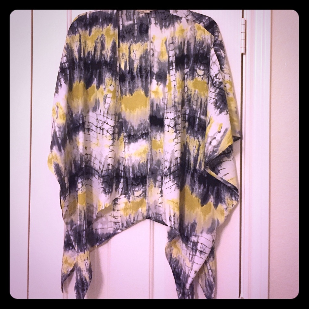 Painted Threads Wrap Coverup