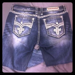 Rock Revival woman's jeans bling very rare!