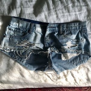 TOBI Jean shorts