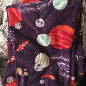 OS purple space leggings