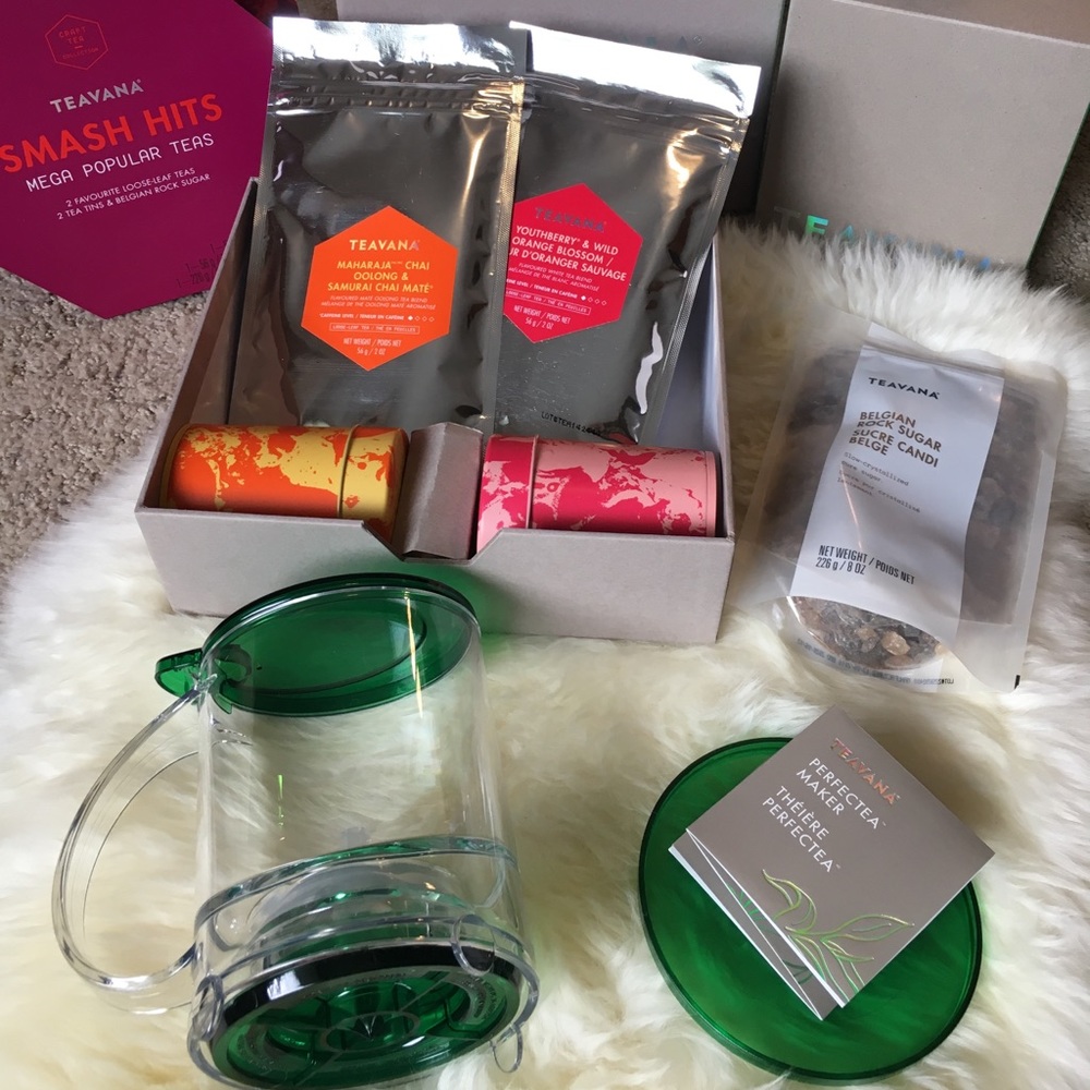 Teavana perfecta maker and tea