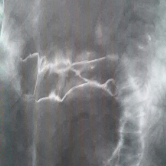 NWOT Golden Idol 100% Silk Tie Dye T - Picture 2 of 4