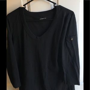 St. John's Bay three quarter sleeve shirt