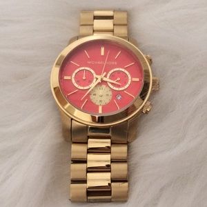 Michael Kors Women's MK5390 Runway Gold Watch